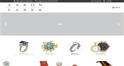 Desktop Screenshot of aaronfaber.com